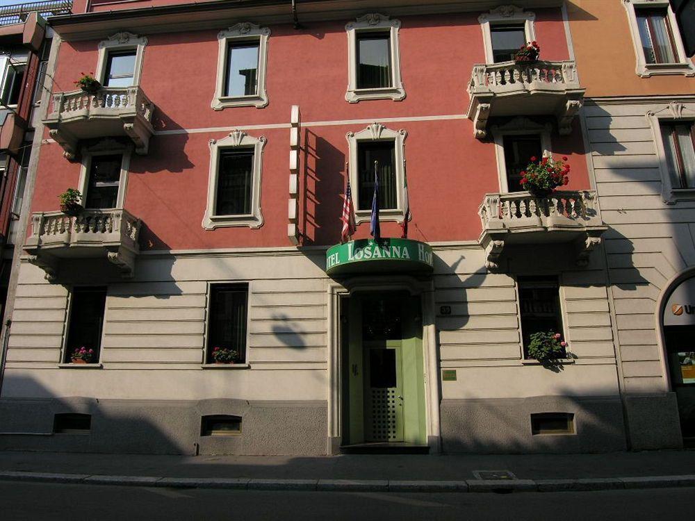 Hotel Losanna Mailand Exterior foto