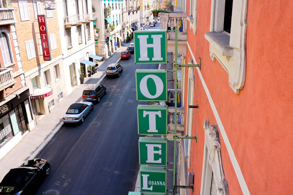 Hotel Losanna Mailand Exterior foto